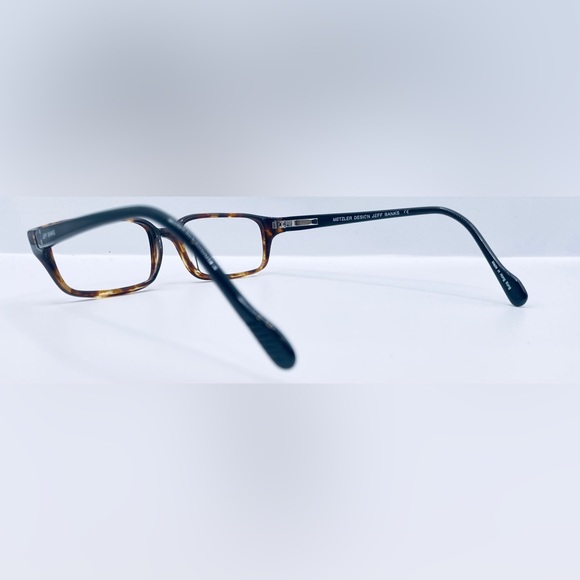 Vintage Jeff Banks B228 Tortoise Rectangular Sunglasses Frames Only - Picture 5 of 8